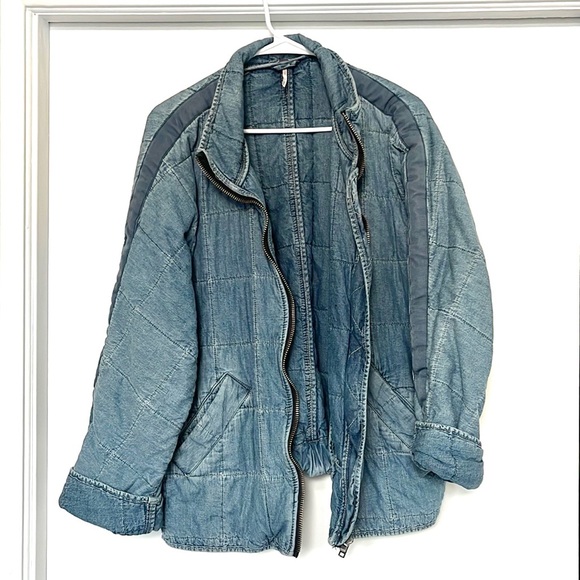 Women’s Free People Doleman Jacket Size Medium - Picture 3 of 6